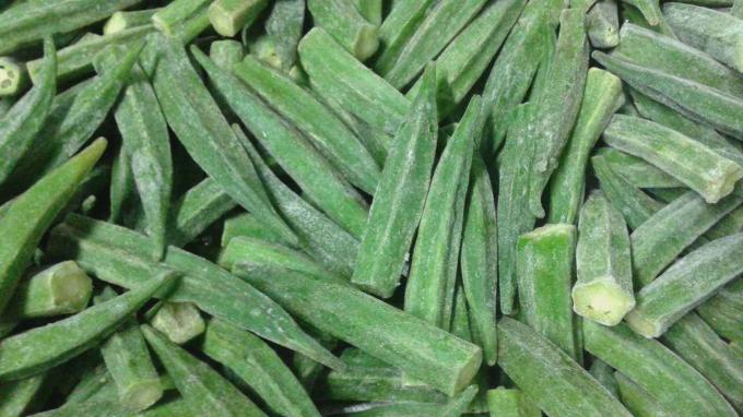 Pasokan Cina Kualitas Terbaik Harga Bagus Sayuran Beku Iqf Seluruh Okra Gumbo 0