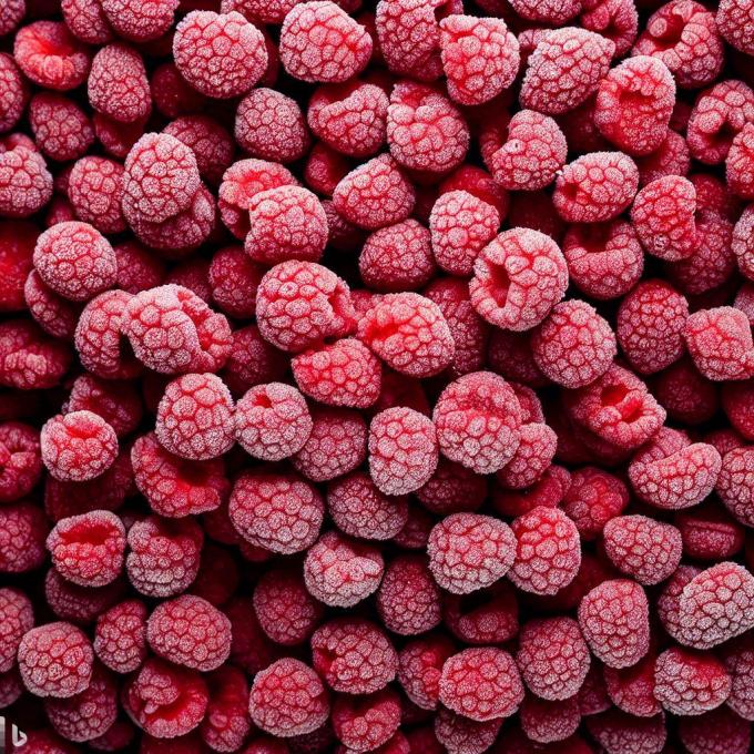 Raspberries beku besar kualitas tinggi Raspberries beku besar kemasan Buah 1