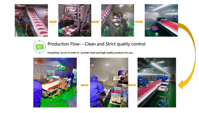 BRC, KOSHER, HALAL, IFS, BSCI IQF Beku Lingonberry Cranberry Selai Buah Alami 100% Kemasan Curah dengan Umur Simpan 2 Tahun Ember 3