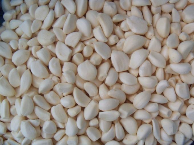 Produk Panas Harga Pabrik Warna Putih BRC Sertifikat HACCP Sayuran beku IQF Bawang putih organik 1