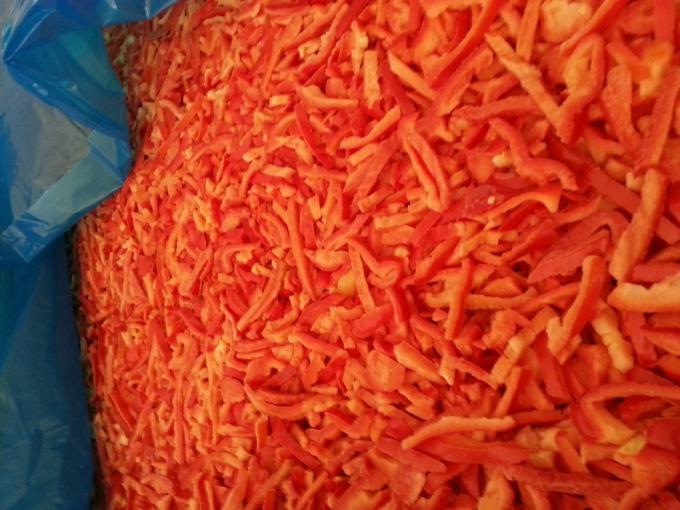 HACCP Produk Cina Beku Sayuran dan Buah Beku IQF Strips Pepper Campuran 2