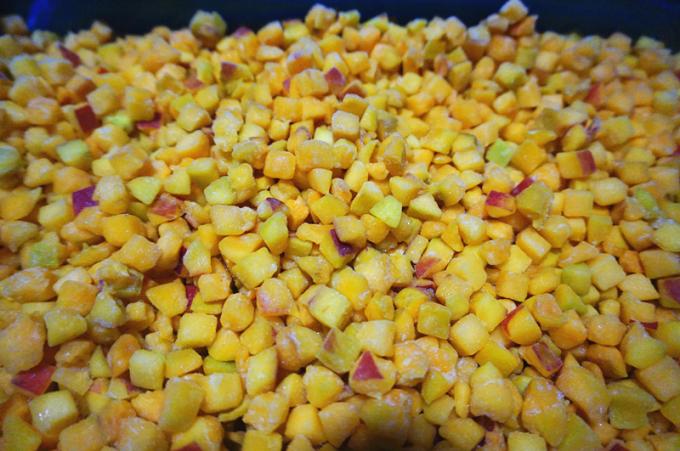 Aprikot Utuh Beku Kilat Berkualitas Tinggi Lezat untuk Smoothie, Kue, Pasokan Pabrik, Proses IQF, Buah Beku Segar 3