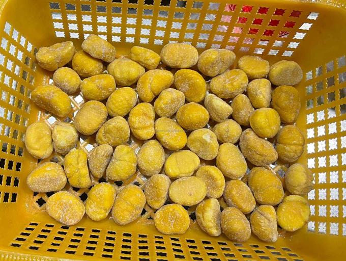 Kastanya Kupas Beku IQF Rasa Enak dalam Kemasan Kecil Pemasok China Kastanya Beku 1
