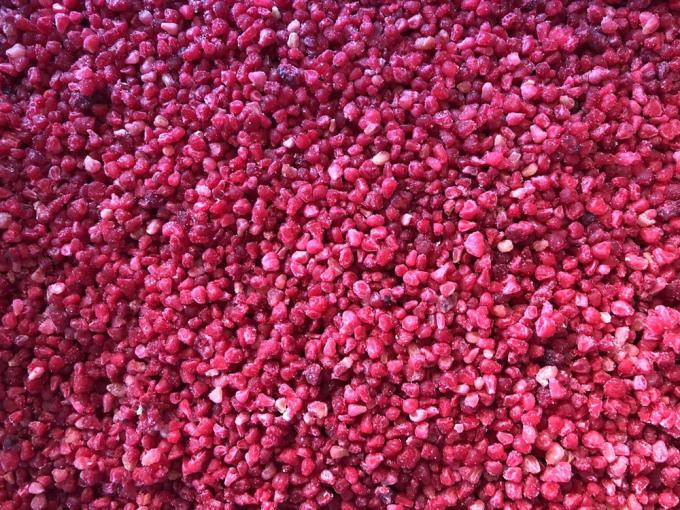 Harga Pabrik Crumble Raspberry Beku IQF Grosir Kontrol Kualitas Ketat Rasa Enak 2