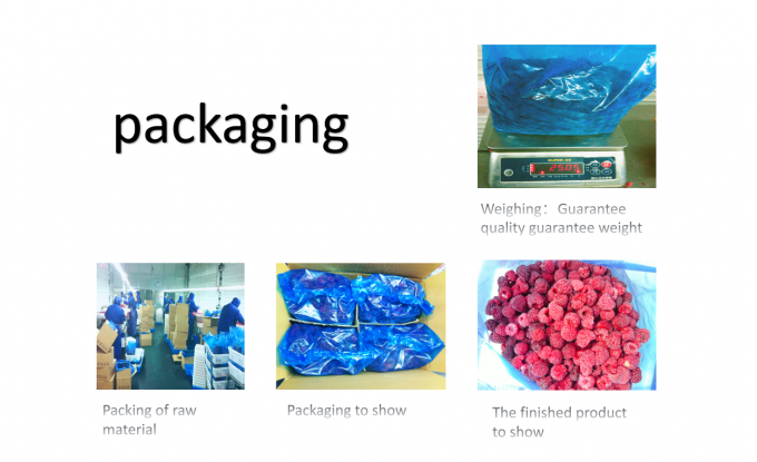 Harga Pabrik Crumble Raspberry Beku IQF Grosir Kontrol Kualitas Ketat Rasa Enak 4